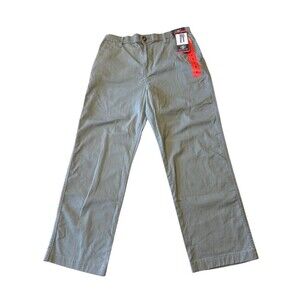 GH Bass & Co Chino Ankle Pants Womens Size 8 Green Stretch